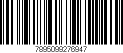 Código de barras (EAN, GTIN, SKU, ISBN): '7895099276947'