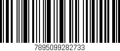 Código de barras (EAN, GTIN, SKU, ISBN): '7895099282733'