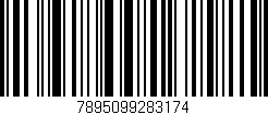 Código de barras (EAN, GTIN, SKU, ISBN): '7895099283174'