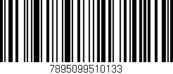 Código de barras (EAN, GTIN, SKU, ISBN): '7895099510133'