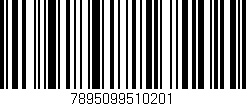 Código de barras (EAN, GTIN, SKU, ISBN): '7895099510201'