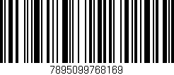 Código de barras (EAN, GTIN, SKU, ISBN): '7895099768169'
