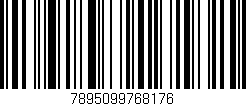 Código de barras (EAN, GTIN, SKU, ISBN): '7895099768176'