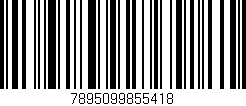 Código de barras (EAN, GTIN, SKU, ISBN): '7895099855418'