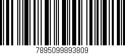 Código de barras (EAN, GTIN, SKU, ISBN): '7895099893809'