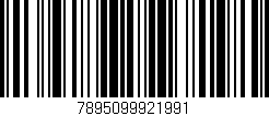 Código de barras (EAN, GTIN, SKU, ISBN): '7895099921991'