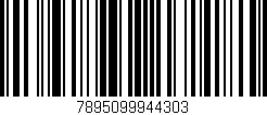 Código de barras (EAN, GTIN, SKU, ISBN): '7895099944303'