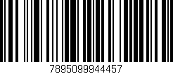 Código de barras (EAN, GTIN, SKU, ISBN): '7895099944457'