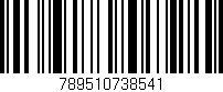 Código de barras (EAN, GTIN, SKU, ISBN): '789510738541'