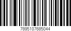 Código de barras (EAN, GTIN, SKU, ISBN): '7895107685044'