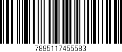 Código de barras (EAN, GTIN, SKU, ISBN): '7895117455583'