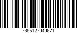 Código de barras (EAN, GTIN, SKU, ISBN): '7895127940871'