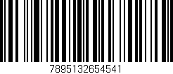 Código de barras (EAN, GTIN, SKU, ISBN): '7895132654541'