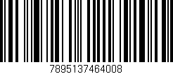 Código de barras (EAN, GTIN, SKU, ISBN): '7895137464008'