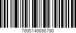 Código de barras (EAN, GTIN, SKU, ISBN): '7895146686798'