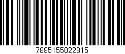 Código de barras (EAN, GTIN, SKU, ISBN): '7895155022815'