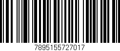 Código de barras (EAN, GTIN, SKU, ISBN): '7895155727017'