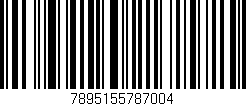 Código de barras (EAN, GTIN, SKU, ISBN): '7895155787004'