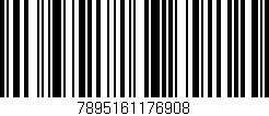 Código de barras (EAN, GTIN, SKU, ISBN): '7895161176908'