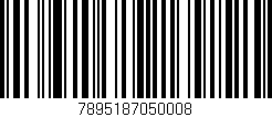 Código de barras (EAN, GTIN, SKU, ISBN): '7895187050008'
