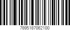 Código de barras (EAN, GTIN, SKU, ISBN): '7895187062100'