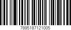 Código de barras (EAN, GTIN, SKU, ISBN): '7895187121005'