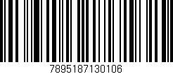 Código de barras (EAN, GTIN, SKU, ISBN): '7895187130106'