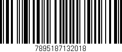 Código de barras (EAN, GTIN, SKU, ISBN): '7895187132018'