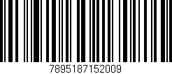 Código de barras (EAN, GTIN, SKU, ISBN): '7895187152009'