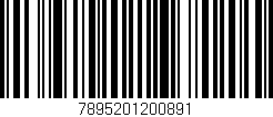 Código de barras (EAN, GTIN, SKU, ISBN): '7895201200891'