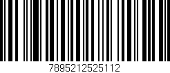 Código de barras (EAN, GTIN, SKU, ISBN): '7895212525112'