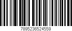 Código de barras (EAN, GTIN, SKU, ISBN): '7895236524559'
