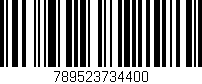 Código de barras (EAN, GTIN, SKU, ISBN): '789523734400'