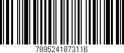 Código de barras (EAN, GTIN, SKU, ISBN): '7895241873116'