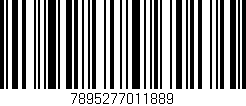 Código de barras (EAN, GTIN, SKU, ISBN): '7895277011889'