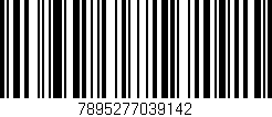 Código de barras (EAN, GTIN, SKU, ISBN): '7895277039142'