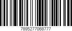 Código de barras (EAN, GTIN, SKU, ISBN): '7895277068777'