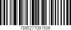 Código de barras (EAN, GTIN, SKU, ISBN): '7895277091508'