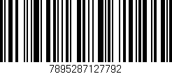 Código de barras (EAN, GTIN, SKU, ISBN): '7895287127792'