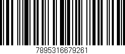 Código de barras (EAN, GTIN, SKU, ISBN): '7895316679261'