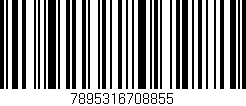 Código de barras (EAN, GTIN, SKU, ISBN): '7895316708855'