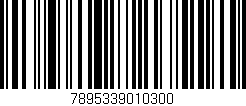 Código de barras (EAN, GTIN, SKU, ISBN): '7895339010300'