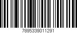 Código de barras (EAN, GTIN, SKU, ISBN): '7895339011291'