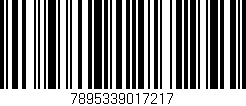Código de barras (EAN, GTIN, SKU, ISBN): '7895339017217'