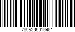 Código de barras (EAN, GTIN, SKU, ISBN): '7895339018481'