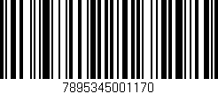 Código de barras (EAN, GTIN, SKU, ISBN): '7895345001170'