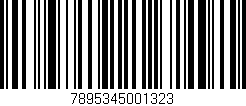 Código de barras (EAN, GTIN, SKU, ISBN): '7895345001323'