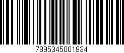 Código de barras (EAN, GTIN, SKU, ISBN): '7895345001934'