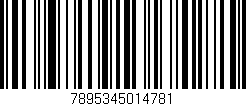 Código de barras (EAN, GTIN, SKU, ISBN): '7895345014781'