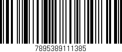 Código de barras (EAN, GTIN, SKU, ISBN): '7895389111385'